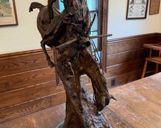Reproduction Remington Statue