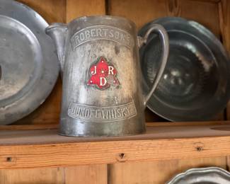 Pewter Tea and Serving Pieces