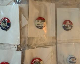 Vintage Political Buttons