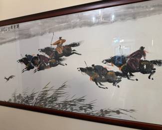 Chinese Hunting Scene