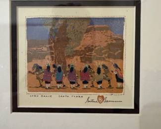 Native American Corn Dance Print