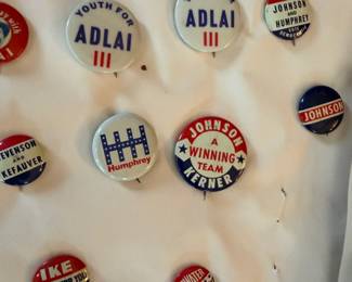 Vintage Political Buttons