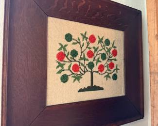 Framed Needlepoint