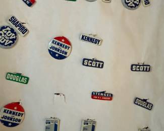 Vintage Political Buttons