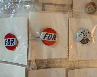 Vintage Political Buttons