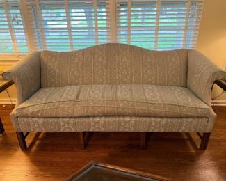 Vintage Camelback Sofa