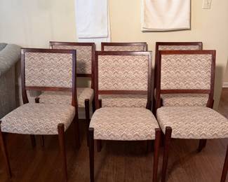 Danish Modern Dyrlund Rosewood Dining Room Chairs