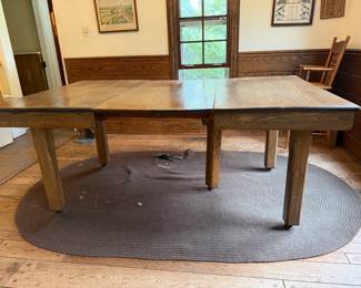 Oak Dining Room Table