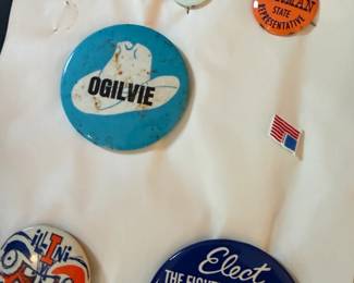 Vintage Political Buttons