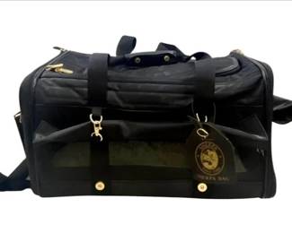 Sherpa Original Black Soft Pet Carrier With Mesh Windows
