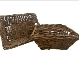 IKEA Byholma Woven Rattan Basket