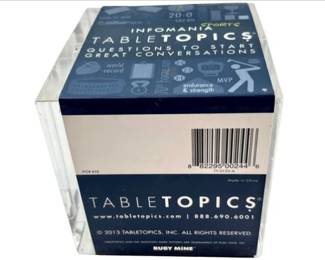 Table Topics - Questions To Start Great Conversations - Sports - Game