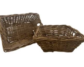 IKEA Byholma Woven Rattan Basket