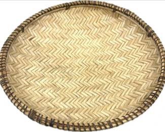 Bamboo Woven Decorative Dish For Hanging