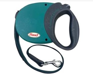Flexi Classic Retractable Dog Leash In Teal With Black Handle