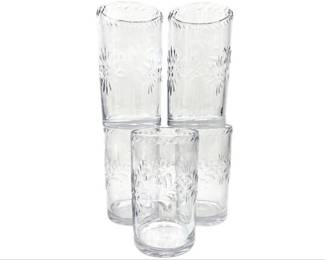 Lucite Cocktail Glasses - Set Of 5