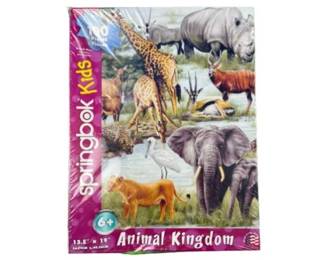 New! Springbok Kids Animal Kingdom Puzzle