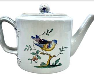 Spode Queens Bird Teapot