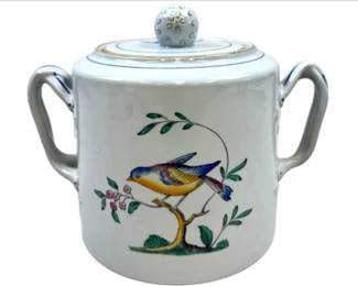 Spode Queens Bird Covered Sugar Bowl