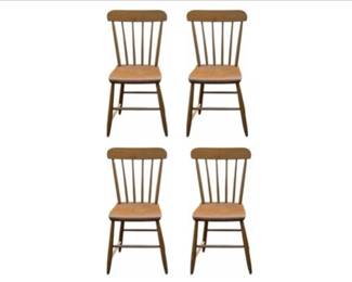 Antique Plank Bottom Chairs