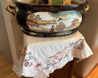 Vintage Asian foot bath 