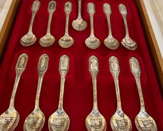 Sterling Apostle Spoons