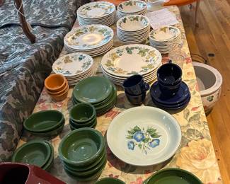 Vintage Fiesta, Vernon Ware, Wedgwood Festivity