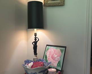 Spode, original art, bedside cabinet