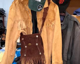 VTG Fringed Leather Jacket