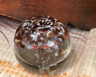 Glass Paperweight
