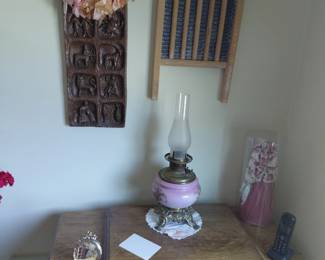 Antique Sewing Cabinet/Machine ( Upstairs Bedroom)