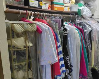 Women's Clothing & Shoes ( Upstairs Bedroom)
