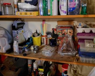 Cleaning Supplies (Basement)