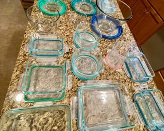 073-KIT: Pyrex and Anchor Mixing Bowls & Storage Containers