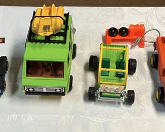131-BON: Vintage Fisher-Price Vehicle Lot
