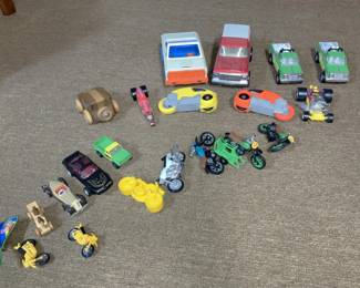 118-BON: Vintage Toy Vehicle Lot #1