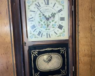 137-BON: New England Regulator Clock