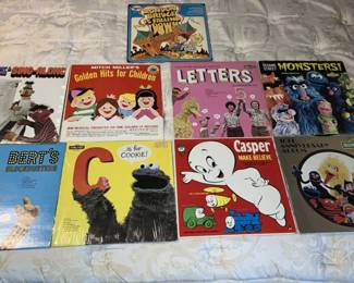 101-MBR: Vintage Children LPs