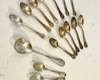 154-KIT: Continental 800 Silver Spoon Assortment