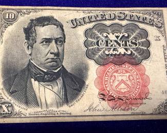 Fractional United States currency