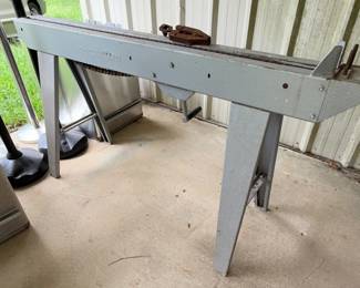 This is a machine for bending metal