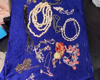 Lots of costume jewelry perfect for a dealer or eBay seller