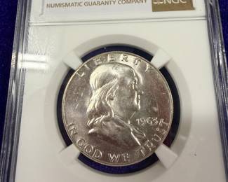 Several coins in the auction