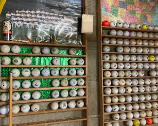 Lots of golf balls