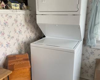 Less than 1 yr old stackable Whirlpool