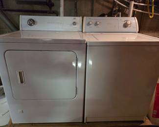 Washer and dryer