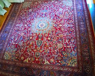 BEAUTIFUL MADE IN IRAN AREA RUG 11' X 9.8' MULTI