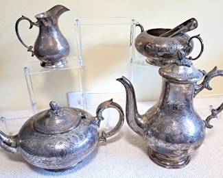 SILVERPLATE TEA COFFEE SET