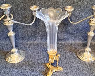 GORHAM CANDLE HOLDERS