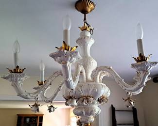 BEAUTIFUL EDWARD PAUL CHANDELIER MADE IN ITALY
